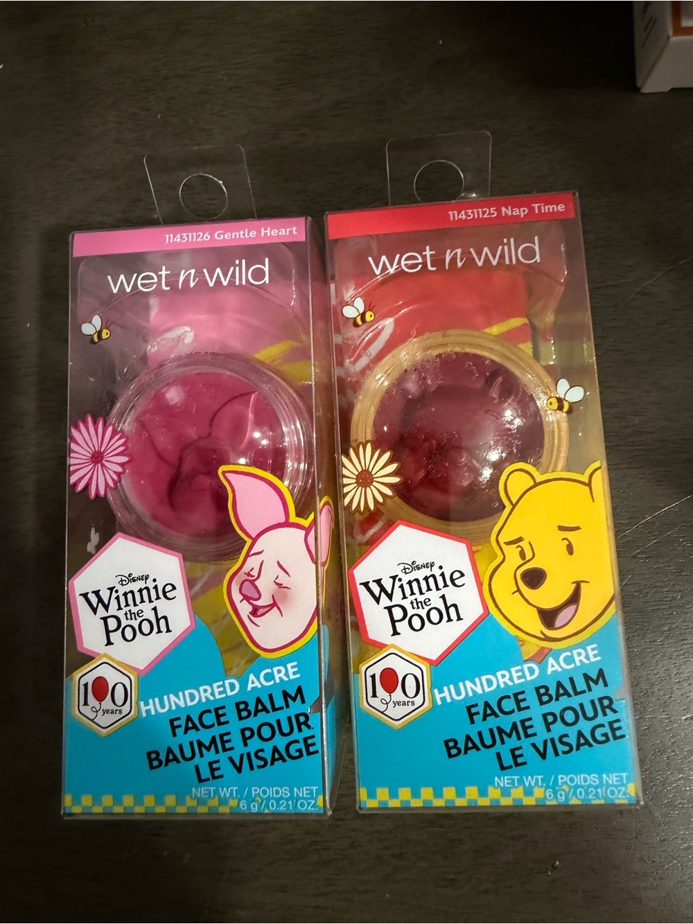 Wet N Wild Disney Winnie The Pooh Hundred Acre Face Balm Set Of “2” Brand New
